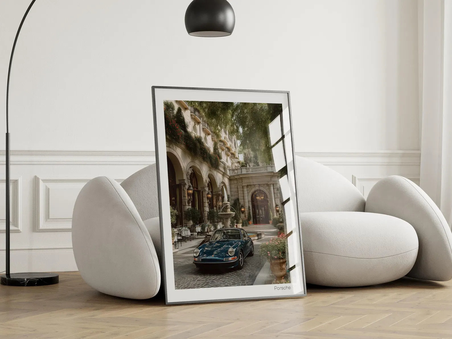 Porsche 911 Posteri: Klasik Spor Araba Tablosu