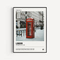 Londra Şehri Posteri: Modern Şehir Posterleri