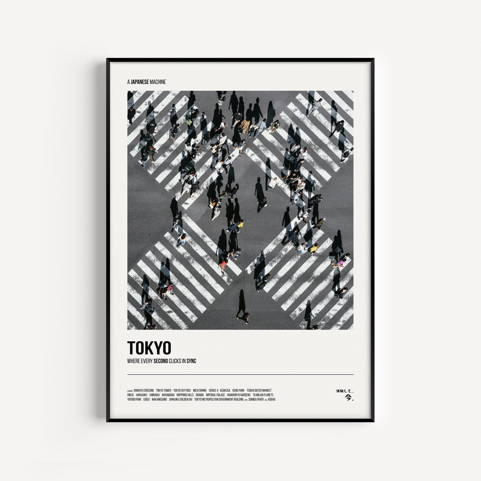 Tokyo Şehri Posteri: Modern Şehir Posterleri